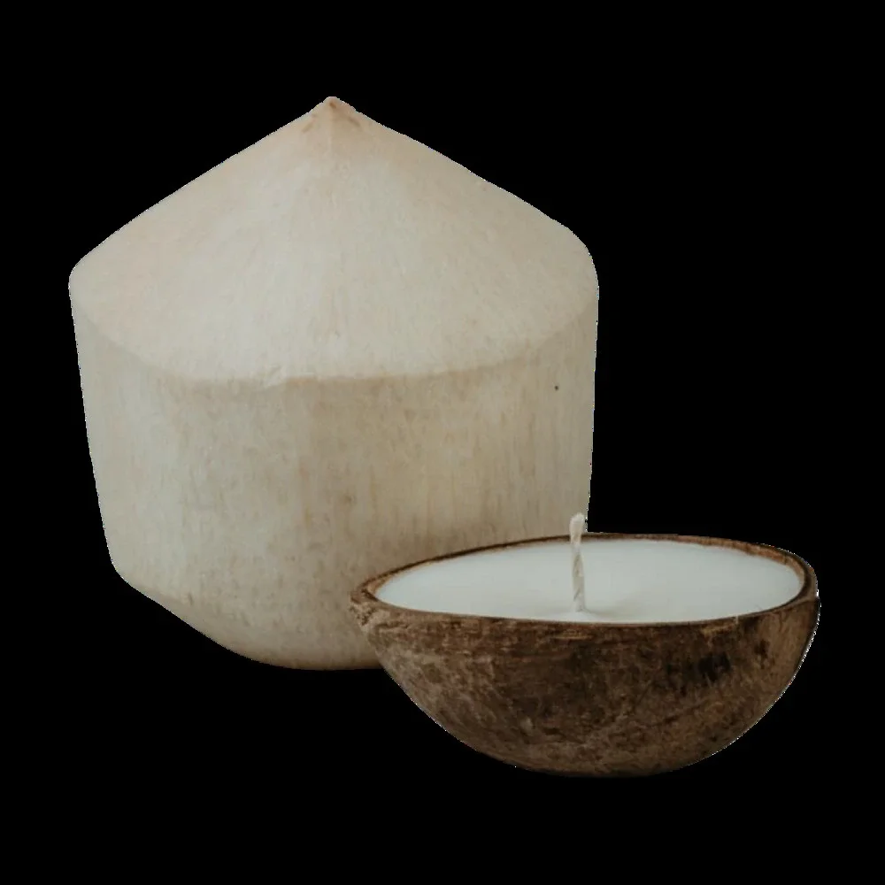 Floating Candle - Coffee and Cream